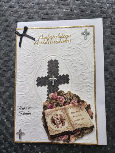 Wunderschöne trauerkarte - wunderschöne,