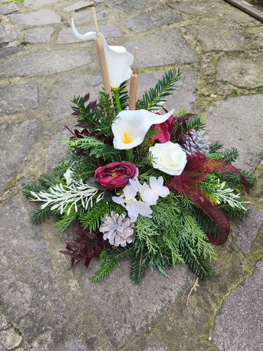 Grabschmuck urnengrab herz - urnengrab,