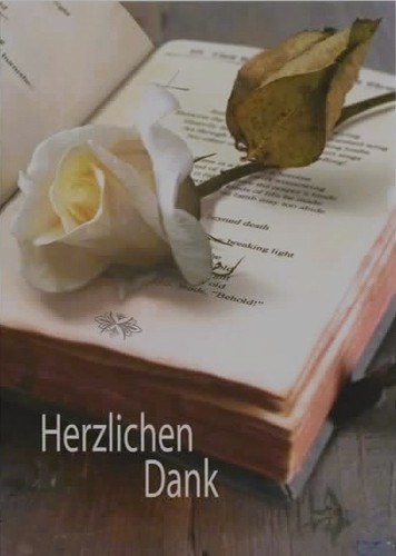 Trauer danksagungskarten mit - danksagungskarten,