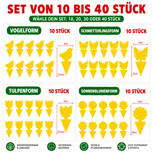 Gelbsticker trauermücken - gelbsticker,