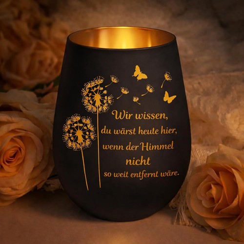 Trauergeschenk teelichthalter - trauergeschenk,